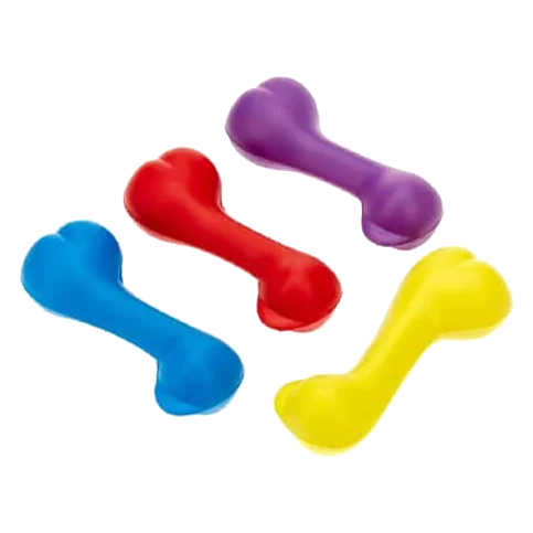 Hueso de caucho Classic Rubber Bone pequeño para perros, 130 mm