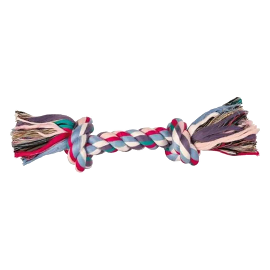 Hueso de cuerda para perros pequeños, 21 y 29 cm