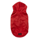 Impermeable para perros FuzzYard Flipside rojo, negro y blanco