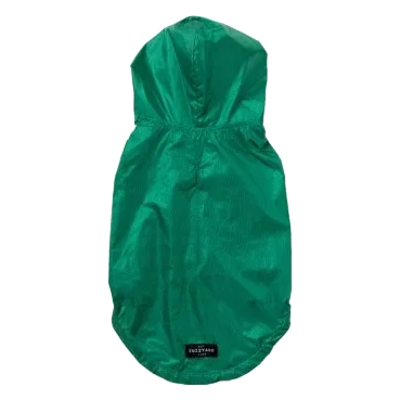 Impermeable para perros FuzzYard Flipside verde/beige talla 1