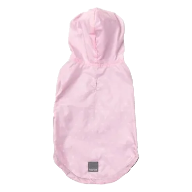 Impermeable reversible para perros FuzzYard Flipside 24 rosa