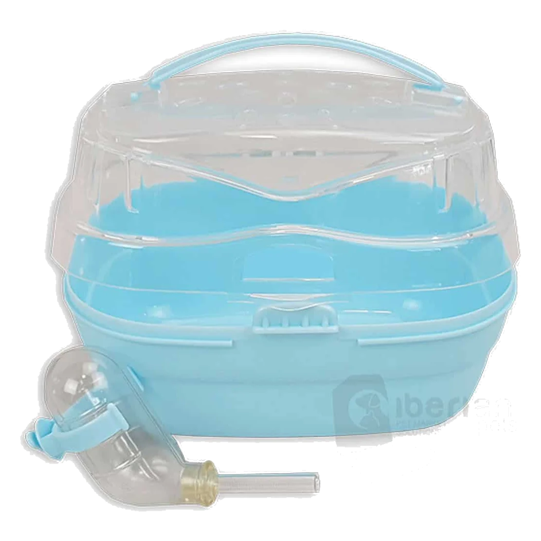 Jaula de transporte para Hamster con bebedero 23x16x15cm
