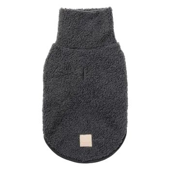 Jersey bouclé para perros FuzzYard Life Slate Grey