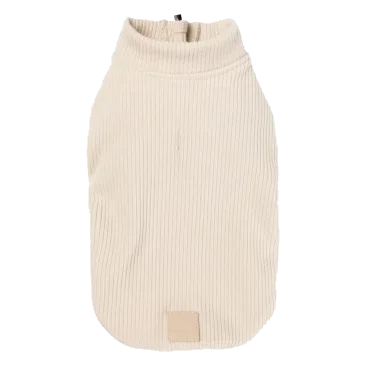 Jersey de canalé para perros FuzzYard Life Sandstone