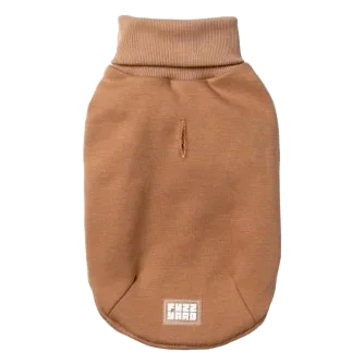 Jersey de cuello alto para perros FuzzYard Stevie latte
