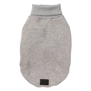 Jersey de cuello alto para perros FuzzYard Stevie 25 gris