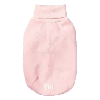 Jersey de cuello alto para perros FuzzYard Stevie rosa