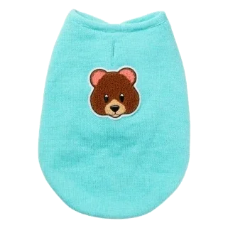 Jersey de punto para perros FuzzYard FuzzBear aqua