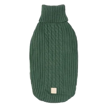 Jersey de punto para perros FuzzYard Life Myrtle Green
