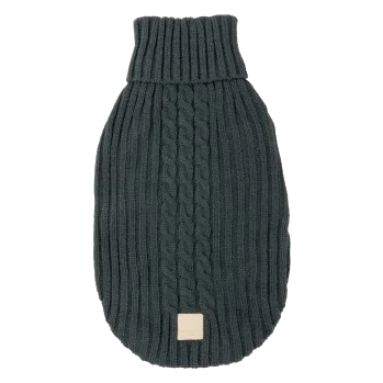 Jersey de punto para perros FuzzYard Life Slate Grey