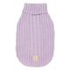 Jersey de punto trenzado para perros FuzzYard Life Lila