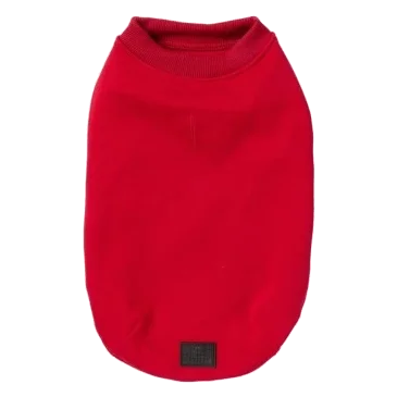 Jersey para perros FuzzYard Allday 25 de algodón rojo