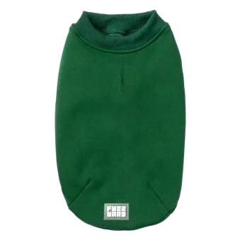 Jersey para perros FuzzYard Allday de algodón verde