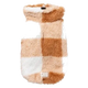 Jersey para perros FuzzYard Checkered Teddy tostado