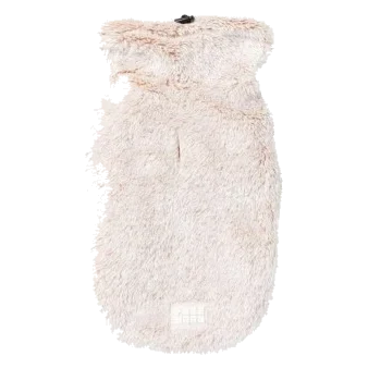 Jersey para perros FuzzYard Frosted Teddy latte