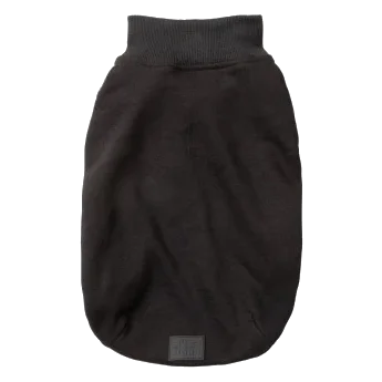 Jersey para perros FuzzYard Smiley bordado negro