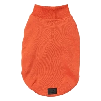 Jersey para perros FuzzYard Smiley bordado teja (rust)