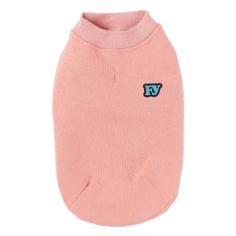 Jersey para perros FuzzYard The Woof de algodón rosa