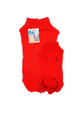 Jersey punto para perros rojo
