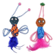 Juego abeja con pluma para gatos