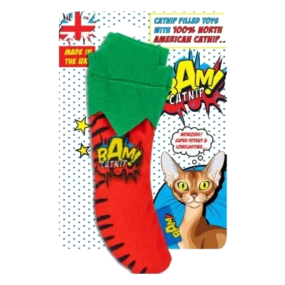 Juguete con catnip para gatos BAM! Pimiento de 14 cm