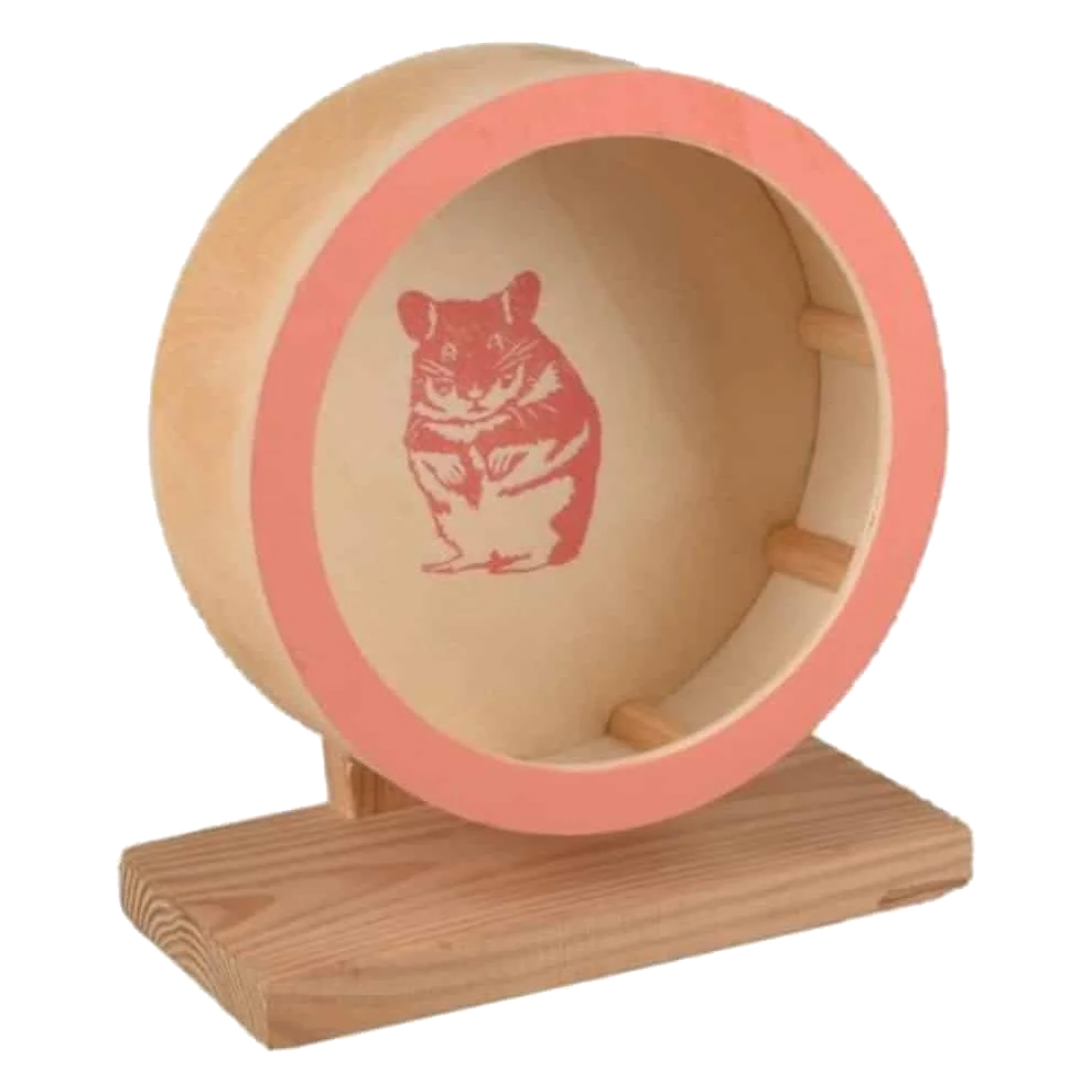 Juguete danco rueda ejercicios marrón claro 28,5 cm para roedores
