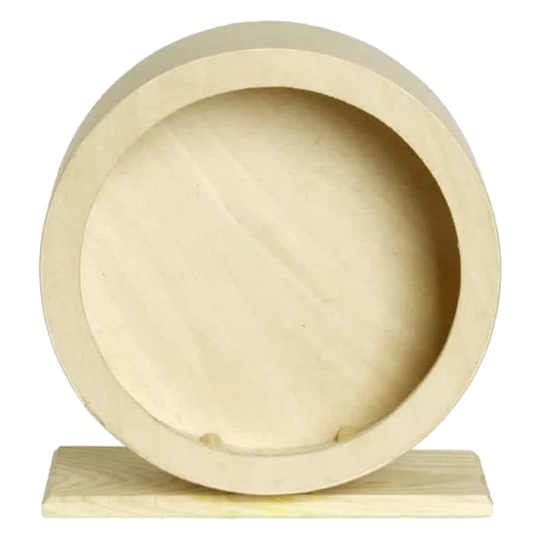 Juguete danco rueda madera 20 cm diámetro para roedores