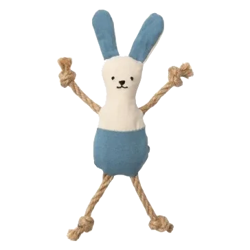 Juguete de catnip para gatos FuzzYard Life Conejo French Blue