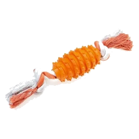 Juguete de caucho y cuerda Classic Tug Toy para perros, 280 mm