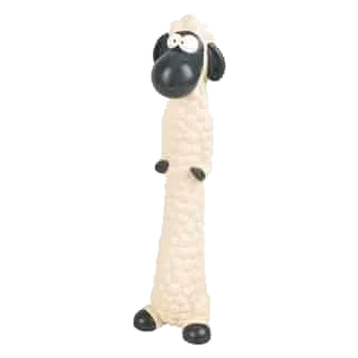 Juguete de látex oveja vertical para perros, 20 cm