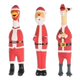 Juguete de látex Papá Noel para perros, 23 cm