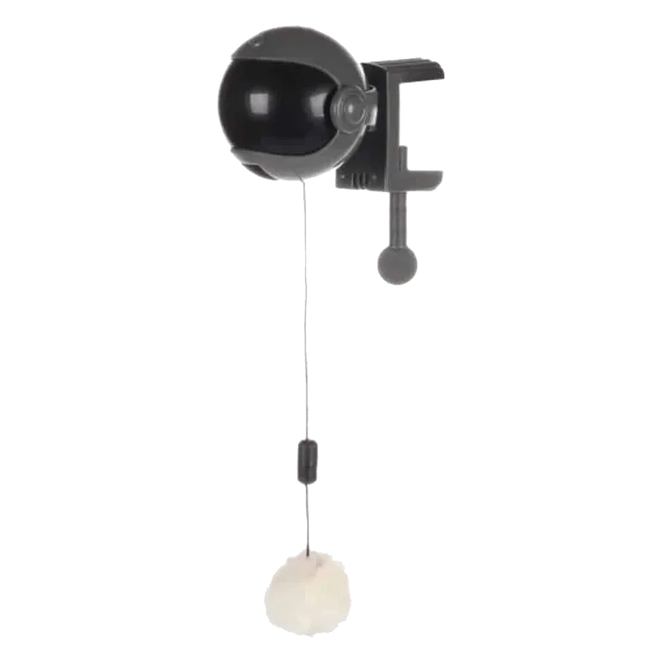 Juguete electrónico con movimiento yoyo gris para gatos