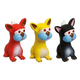 Juguete gato grande de vinilo 15 cm para perros