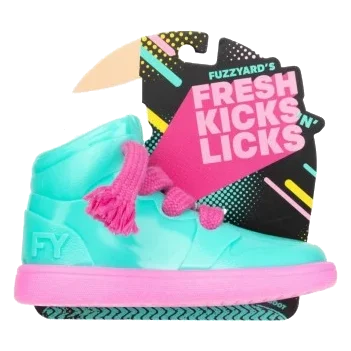 Juguete interactivo para perros FuzzYard Fresh Kicks n' Licks