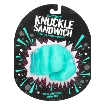 Juguete interactivo para perros FuzzYard Knuckle Sandwich