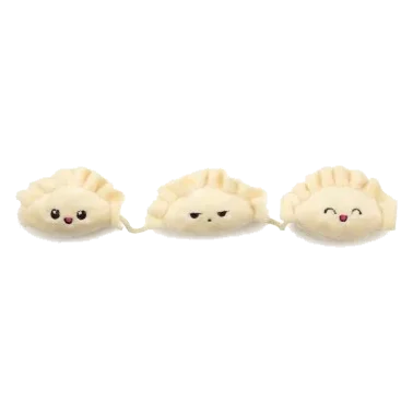 Juguete para gatos con catnip FuzzYard Dumplings (3 en cuerda)