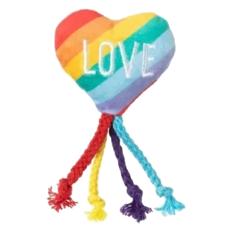 Juguete para gatos con catnip FuzzYard Pride Love Heart