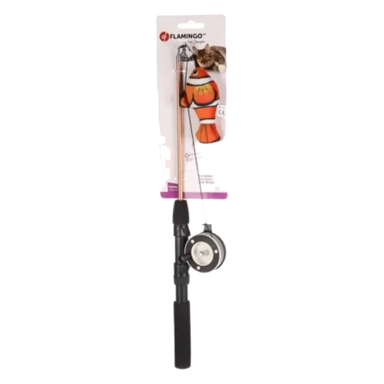 Juguete rodney pez payaso colgante naranja