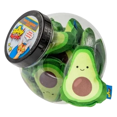 Juguetes con catnip para gatos BAM! Aguacate Ricardo (20 uds)