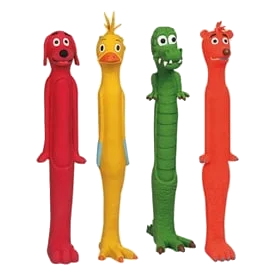 Juguetes de látex con forma de animales para perros 30 cm