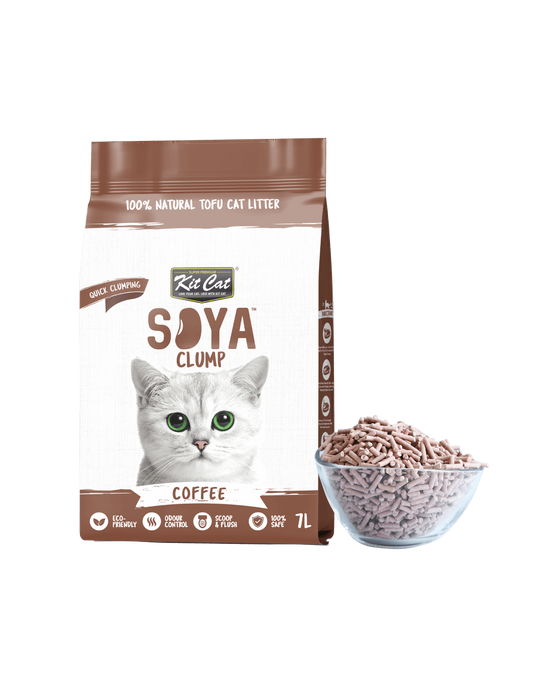 Arena Kit Cat Eco café para gatos, 7 L (2,5 kg)