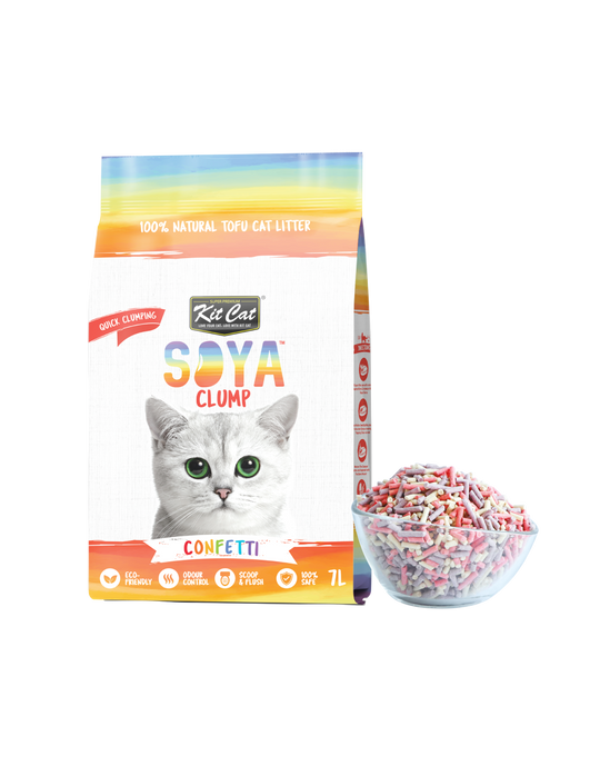 Arena Kit Cat Eco confeti para gatos, 7 L (2,5 kg)