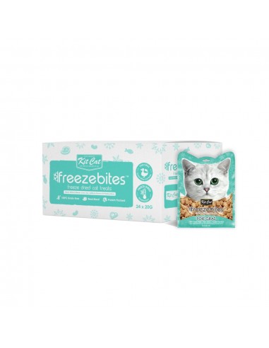 Snack liofilizado para gatos FreezeBites hígado de pato 20 g