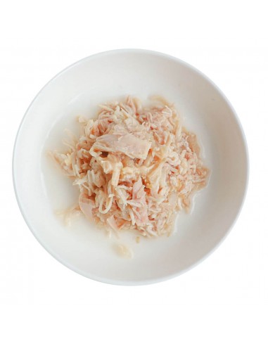 Comida húmeda para gatos Kit Cat Toppers pollo y atún 80 g