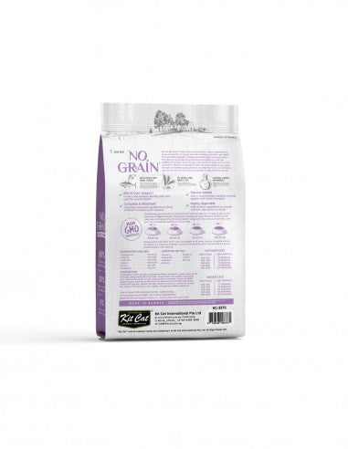 Pienso para gatos sin cereales Kit Cat atún y salmón 1 kg