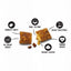 Snacks para gatos Kit Cat Purrfect Pockets salmón 60 g