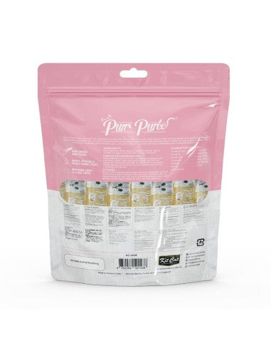 Snacks para gatos Kit Cat PurrPuree atún y salmón 40x15 g