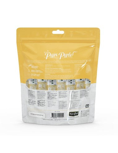 Snacks para gatos Kit Cat PurrPuree pollo y fibra 40x15 g