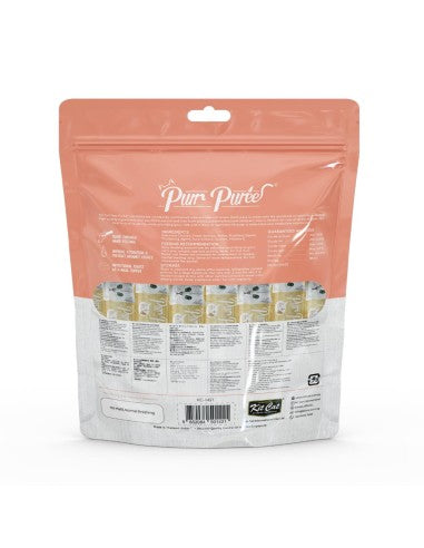Snacks para gatos Kit Cat PurrPuree pollo y salmón 40x15 g