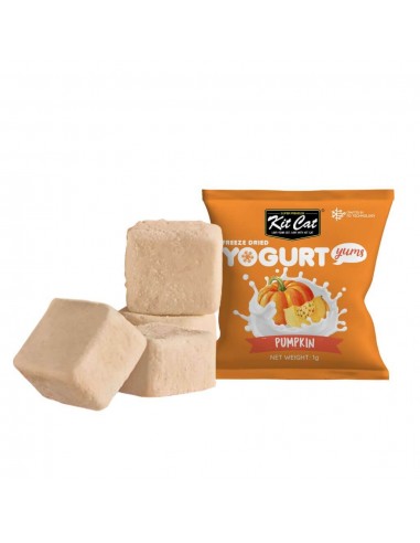 Snacks para gatos Kit Cat Yogurt Yums calabaza 10 g